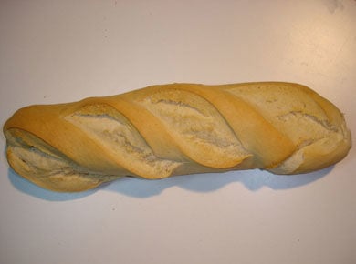 Receita Pães Baguete