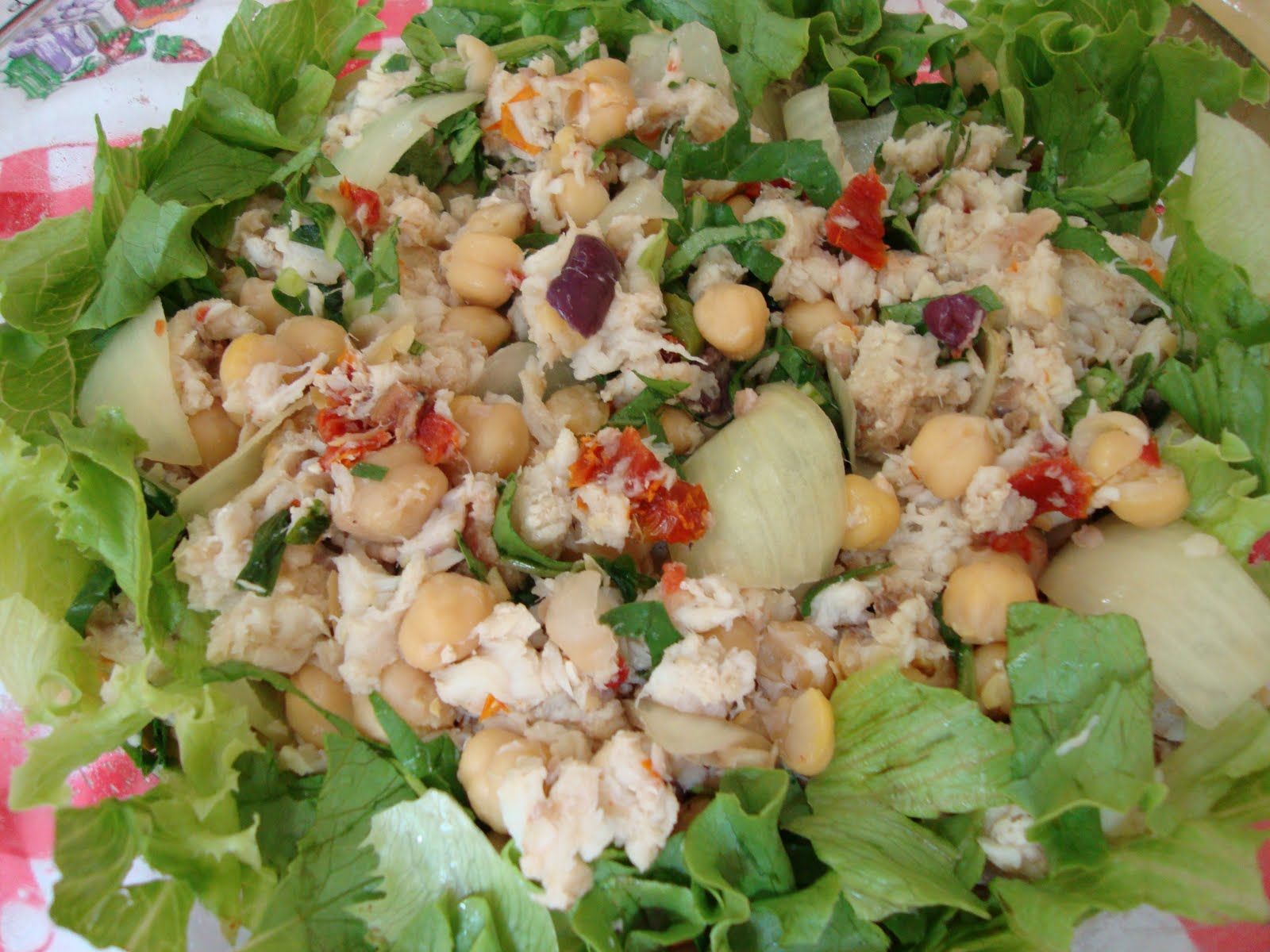 Receita Salada de Peixe