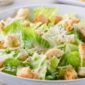 Receita Salada de Alface com Croutons