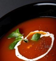 Receita Sopa de Tomate com Iogurte Natural