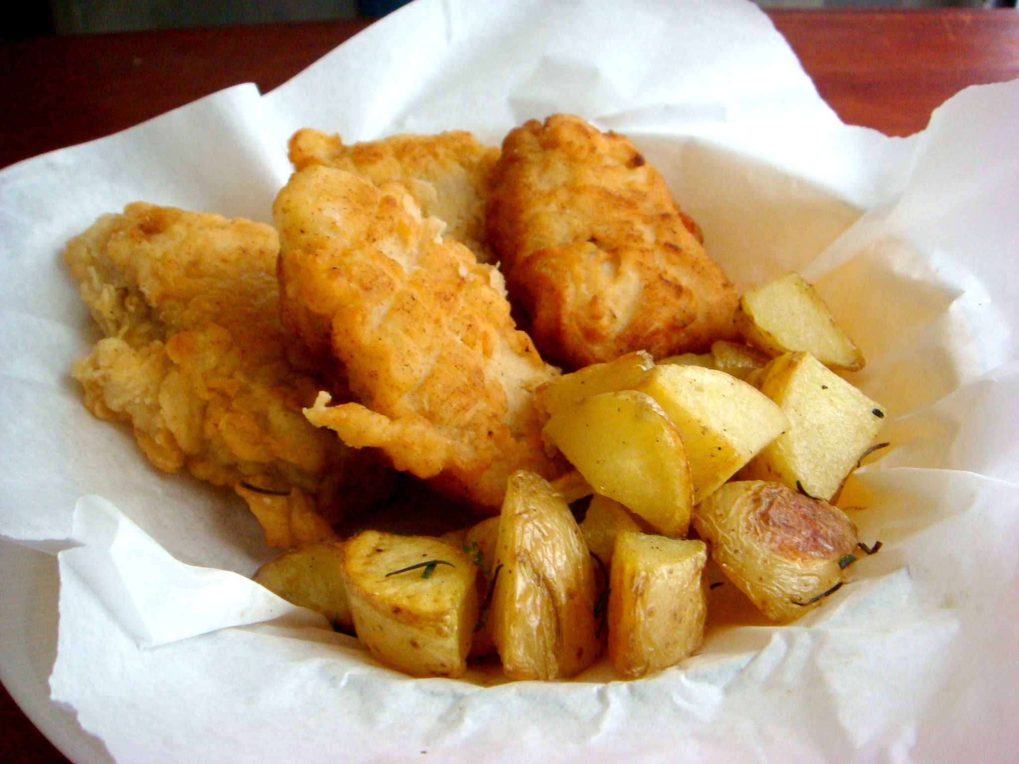 Receita Pescadinhas com Fritada de Batatas