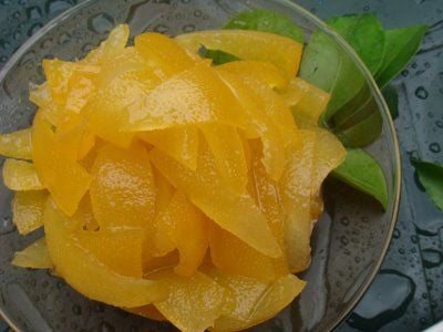 Receita Doce de Casca de Laranja