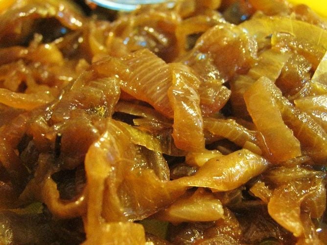 Receita Cebola Caramelizada