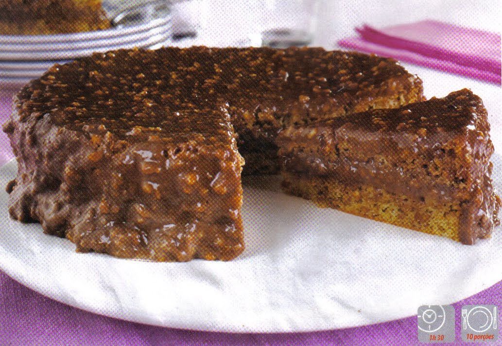 Receita Torta de Amendoim