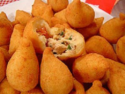 Receita Coxinha Saudável de Frango