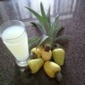 Receita Abacaju (suco de Abacaxi e Caju)