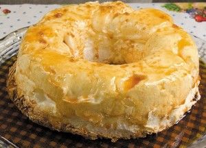 Receita Pudim de Claras Crocante