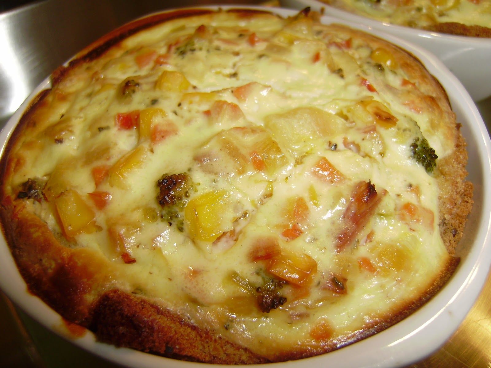 Receita Quiche de Pão