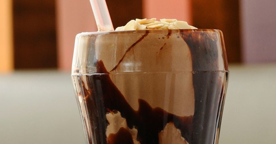 Receita Milk Shake de Café e Chocolate