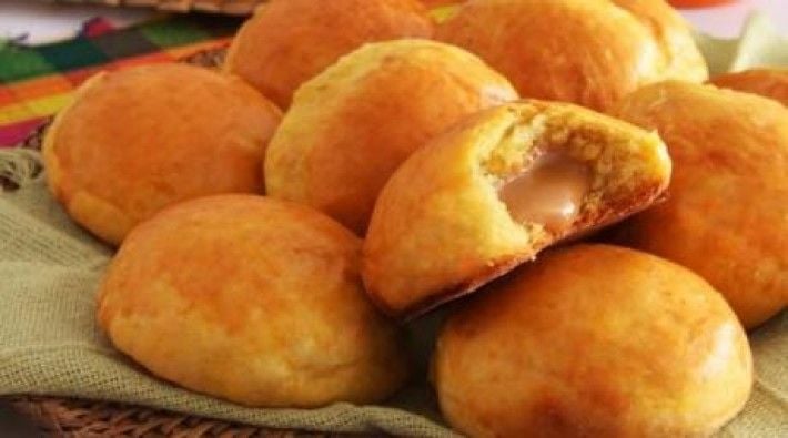 Receita Pão de Queijo com Doce de Leite