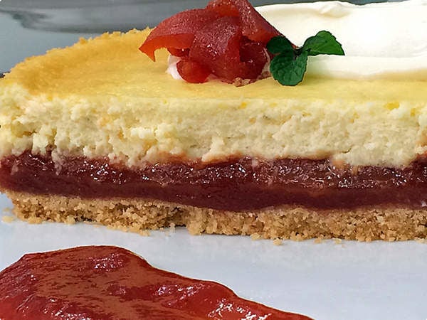 Receita Cheesecake de Goiabada