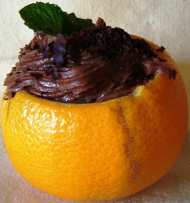 Receita Mousse de Chocolate com Laranja