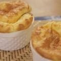 Receita Soufflé de Queijo Minas Curado e Bacon