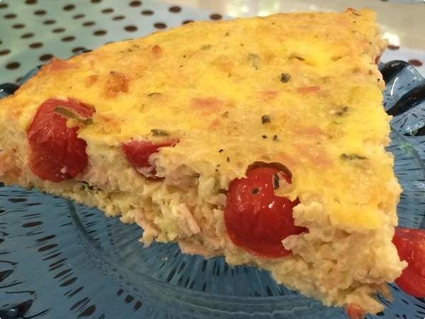 Receita Quiche sem Massa