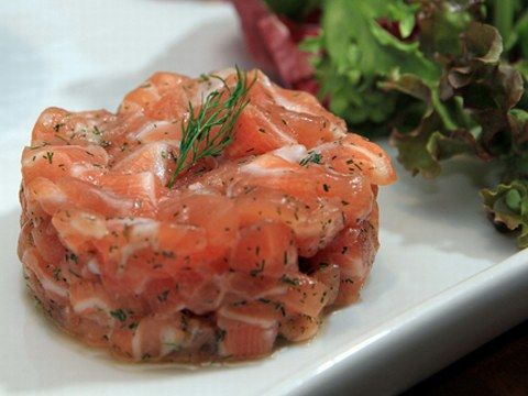 Receita Tartar de Salmão