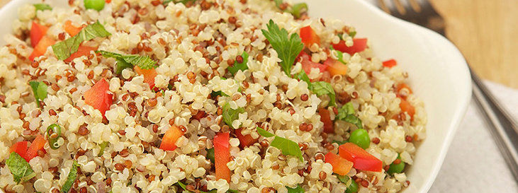 Receita Salada de Quinoa
