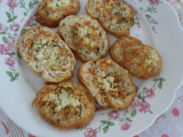 Receita Bruschetta com o Pão Torrado