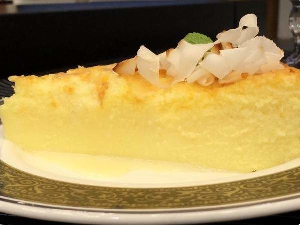 Receita Torta Cremosa de Coco e Requeijão