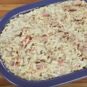 Receita Arroz Cremoso de Atum