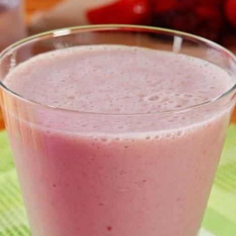 Receita Shake Frutas Vermelhas