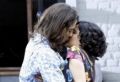 Fernando tenta beijar Carol mas não consegue - Foto: Divulgação SBT