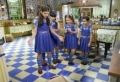 Com sucesso, as Chiquititas vendem bolinhos sem açúcar na porta do orfanato - Foto: Divulgação SBT