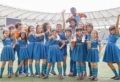 As chiquititas visitam o Estádio do Maracanã - Foto: Divulgação SBT