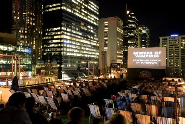 Cinema telhado Australia Rooftop