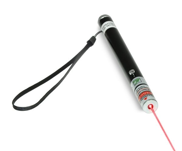 Perigos da caneta laser à visão