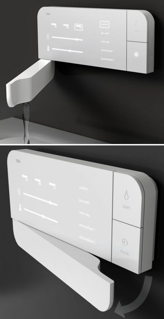 Fold-Out Faucet dobrável torneira reguladora fluxo de água