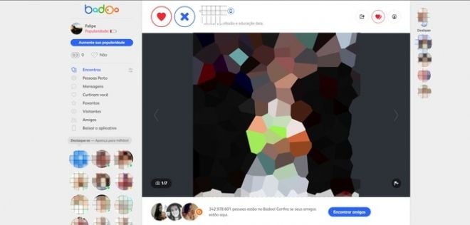 Aplicativos de relacionamento Badoo
