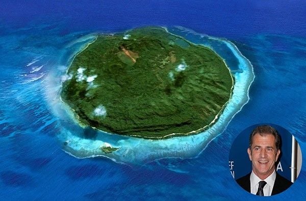 Mel Gibson tem uma ilha em Mago Island, Fiji