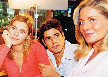 Triângulos amorosos Novela Laços de Família