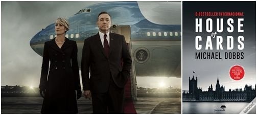 Séries inspiradas em livro na Netflix House of Cards