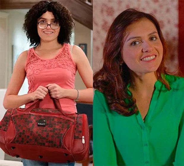 Famosos que viveram personagens feios Monica Iozzi