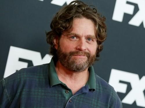 Celebridades que se destacam pela generosidade Zach Galifianakis