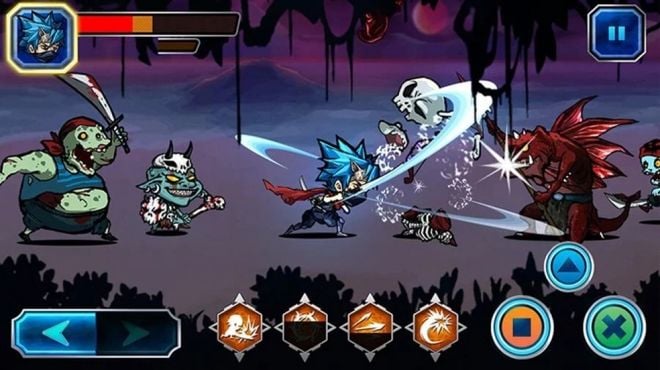 Jogos de ninja para celulares Ninja Fight