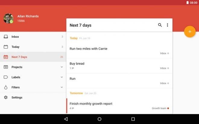 Apps que ajudam otimizar a rotina no dia a dia Todoist