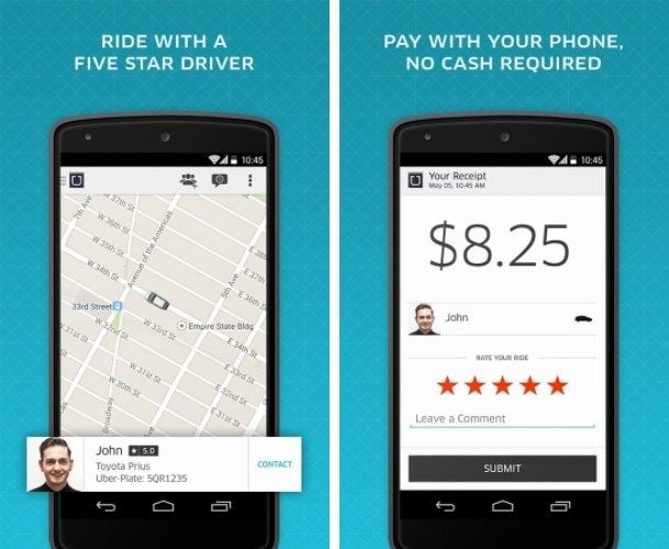 Apps que ajudam otimizar a rotina no dia a dia Uber 