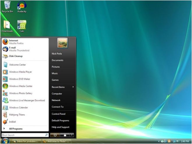 Tecnologias que vão fazer 10 anos em 2017 Windows vista