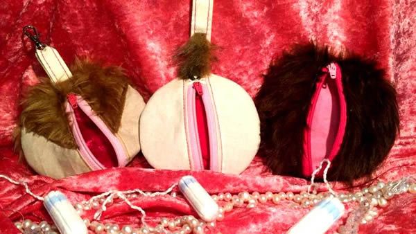 Coisas que tiveram inspiração na vagina bolsas