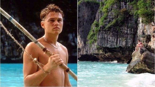 Lugares turísticos onde filmes famosos foram filmados Maya Bay