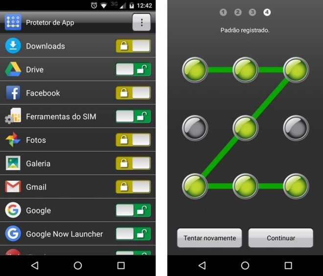 Aplicativos para bloquear apps com senha