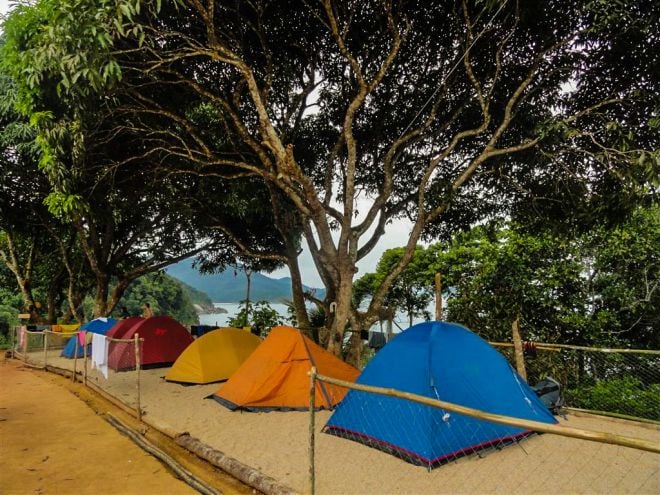 Camping Praia Cairuçu das Pedras – Paraty -  Rio de Janeiro