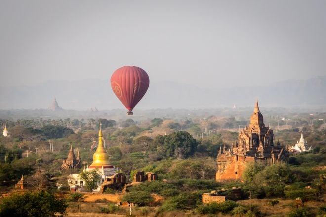 Passeios de balão mais interessantes do mundo