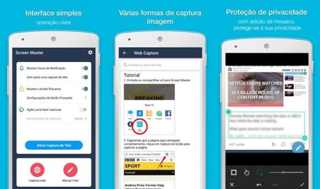 Confira melhores opções de apps para tirar print de tela