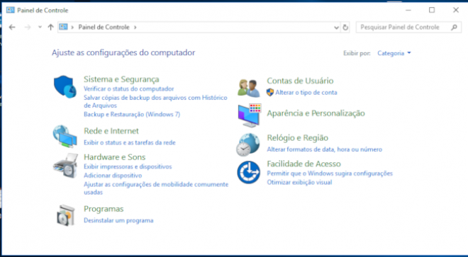 Como resolver bug do Windows que faz Painel de Controle fechar sozinho