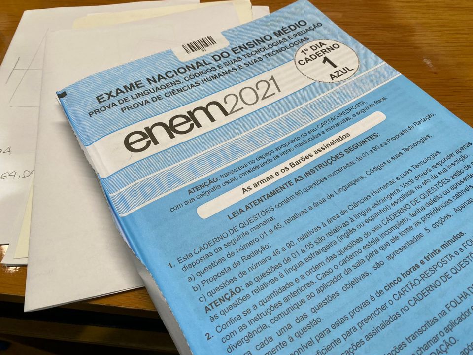 Abertas inscrições para o Enem 2023. Confira o passo a passo para fazer o exame.