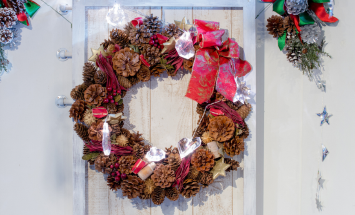 Como fazer guirlandas de Natal? Confira sugestões e dicas. 