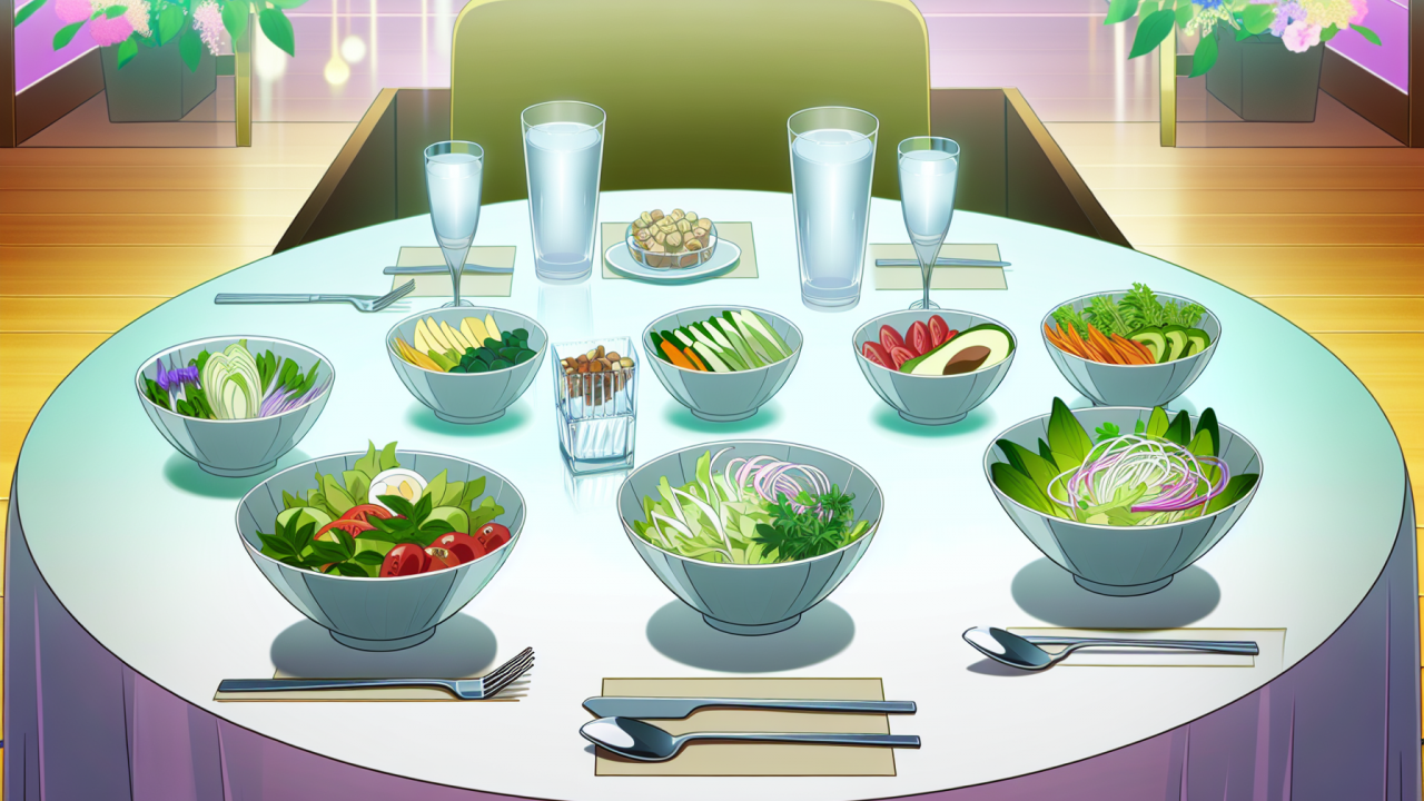 7 Receitas de saladas leves e nutritivas para jantar: Opções saudáveis e deliciosas
